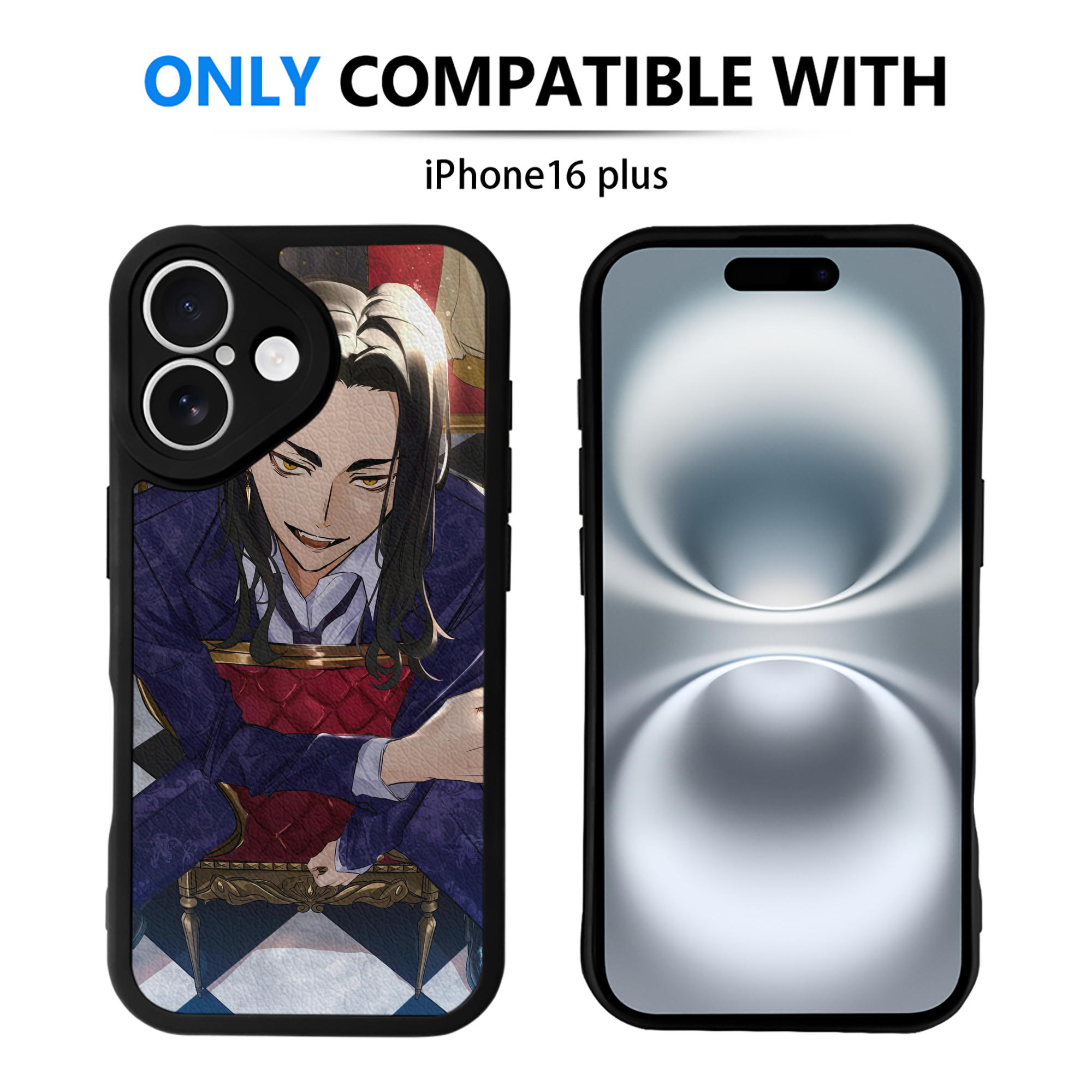 （画像用） 東京リベンジャーズ Tokyo Revengers 【iPhone 16シリーズ対応】シリコンスマホケース（レザー調） 材質：シリコン